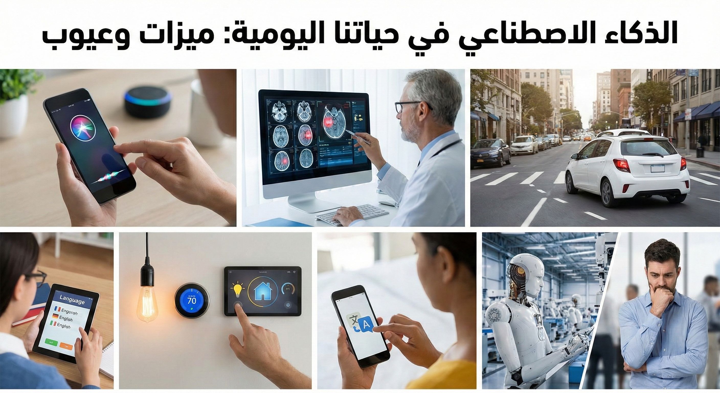 كيفية الاستفادة من الذكاء الاصطناعي في حياتنا اليومية: تعرف على ميزاته وعيوبه