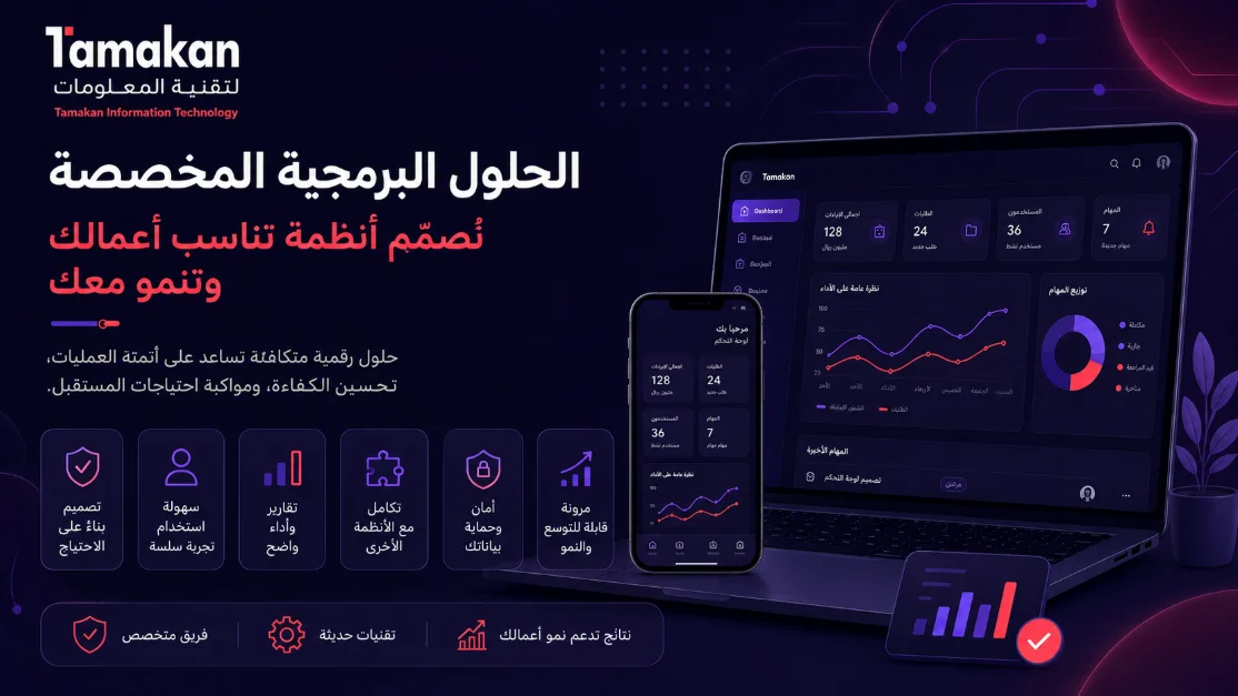الحلول البرمجية المخصصة: نظام مصمم لطريقة عملك