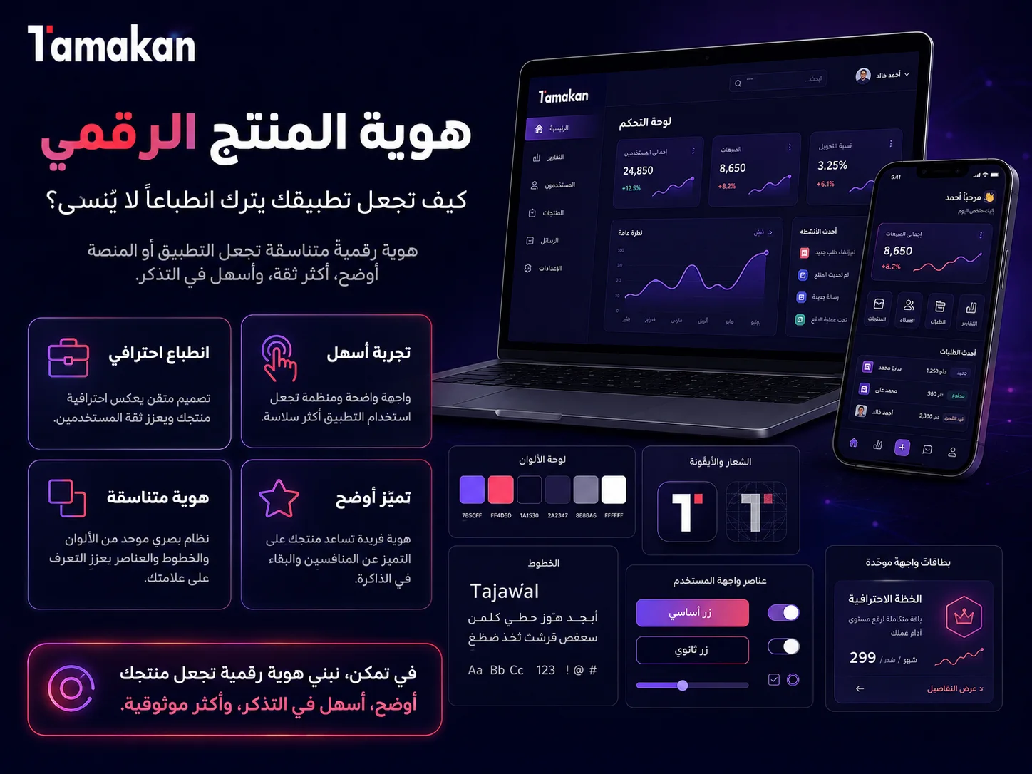 هوية المنتج الرقمي: كيف تجعل تطبيقك يترك انطباعاً لا يُنسى؟