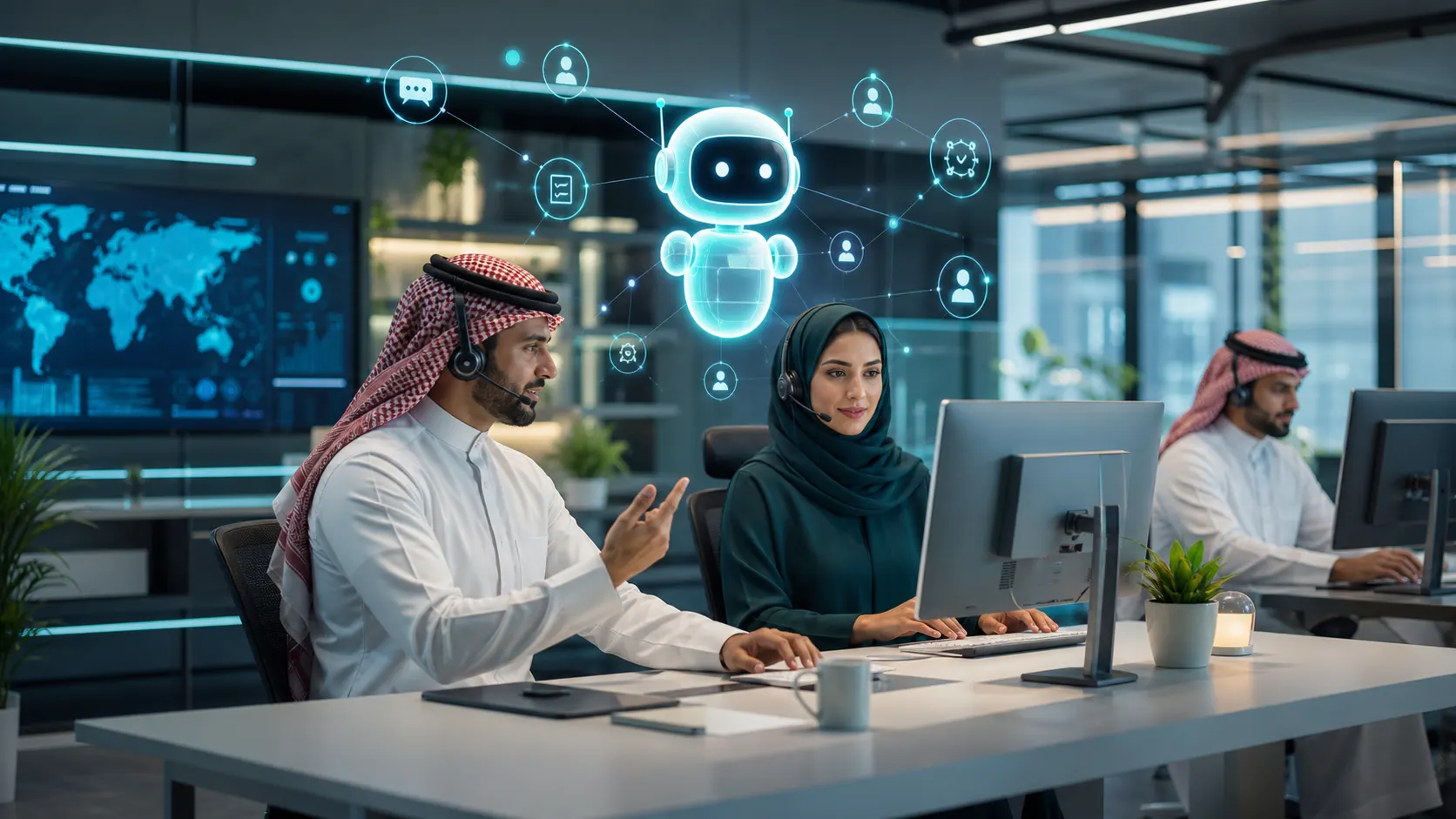 الشات بوت الذكي: خدمة عملاء أسرع وتجربة أكثر انتظاماً