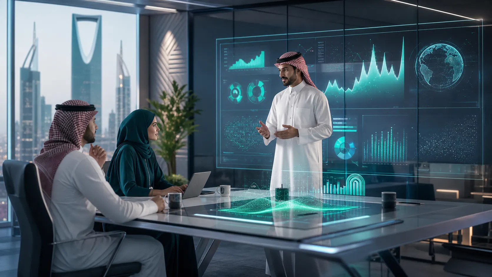 تحليل البيانات بالذكاء الاصطناعي لاتخاذ قرارات أعمال أوضح