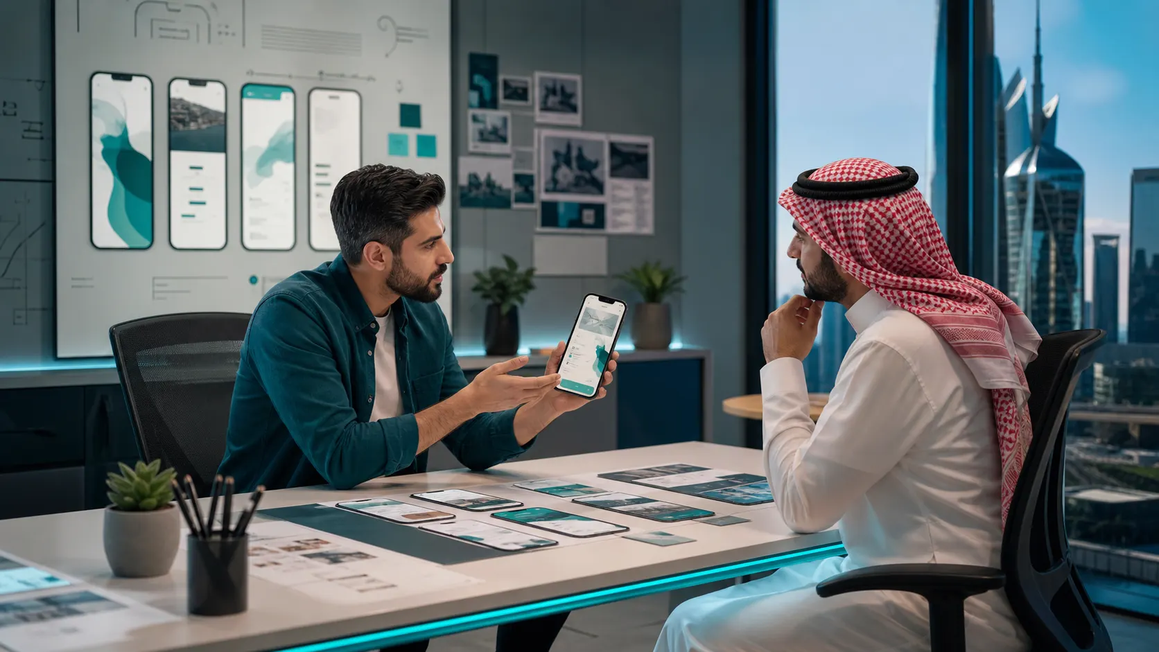 تجربة المستخدم في تطبيقات الجوال للسوق السعودي